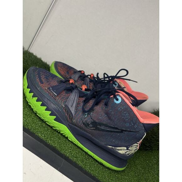 Nike Kyrie 7 EP Midnight Navy Basketball Shoes Size Medium 10.5 - Picture 1 of 8